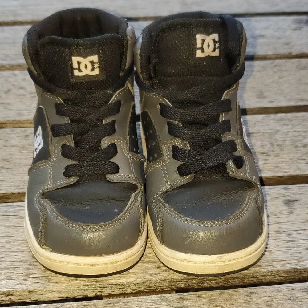 DC Black High Tops Toddler 9